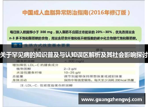 关于罕见病的知识普及与认知误区解析及其社会影响探讨